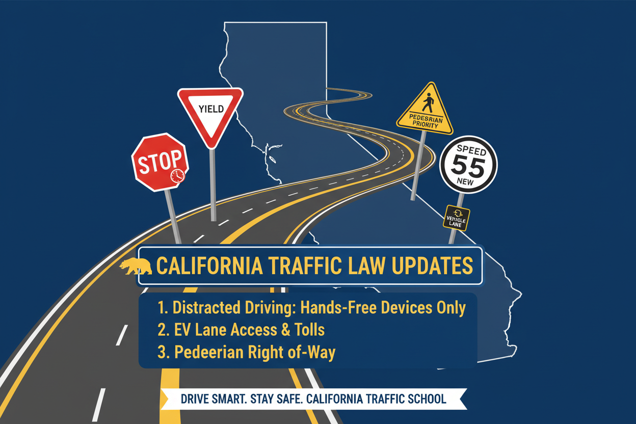 New California Traffic Laws Every Driver Must Know in 2026 (and How Easy N Quick Traffic School Can Help You Stay Compliant)